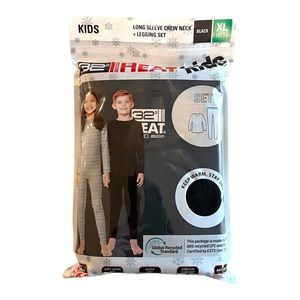 NEW 32 Degrees Kids Heat Set 2-piece Retains Body Warmth